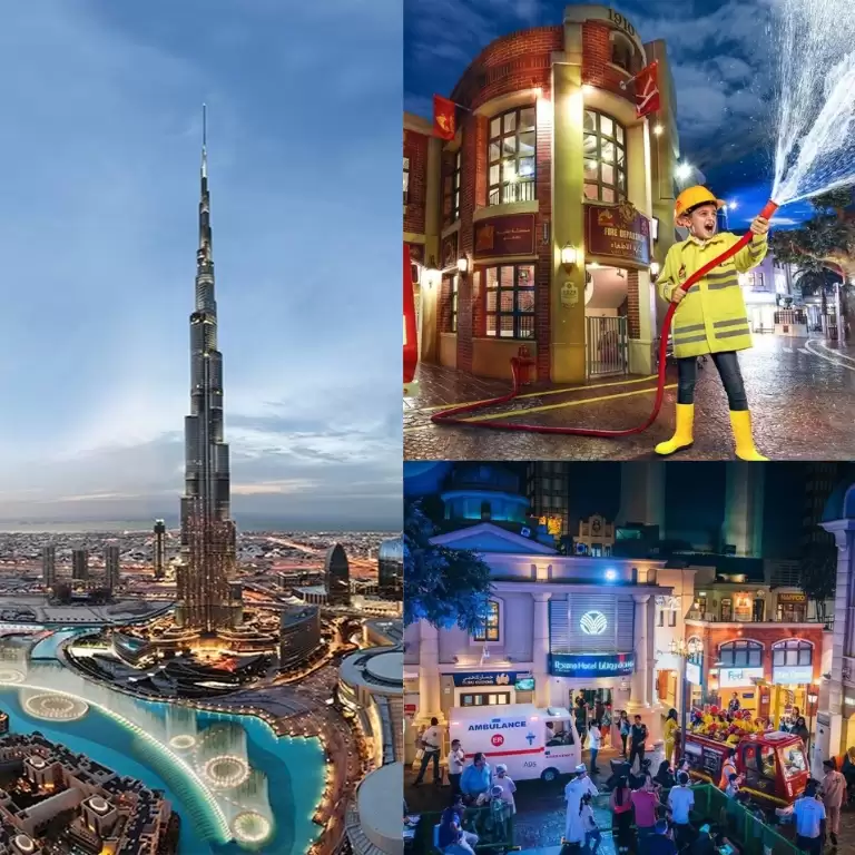 At The Top, Burj Khalifa Level 124 + KidZania Dubai