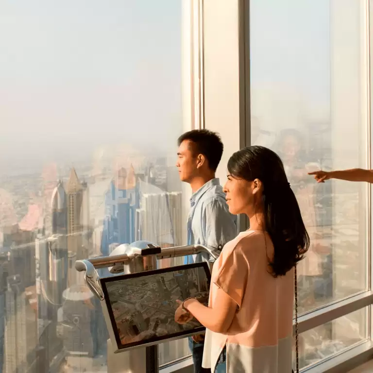 At The Top, Burj Khalifa Level 124th - Sunrise + Morning treat