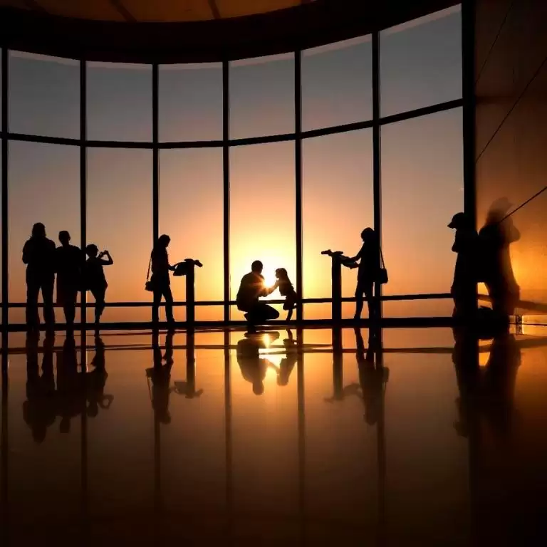 At The Top, Burj Khalifa Level 124th - Sunrise + Morning treat