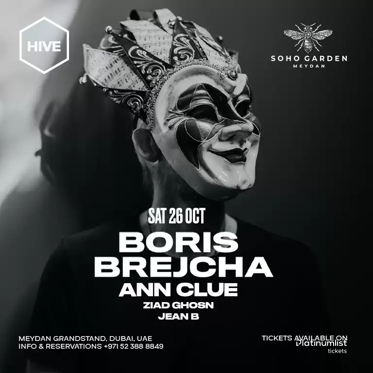 Boris Brejcha Live at Hive DXB, Soho Garden Meydan in Dubai