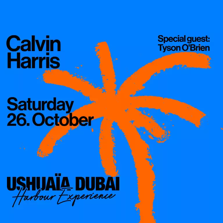Calvin Harris in Dubai
