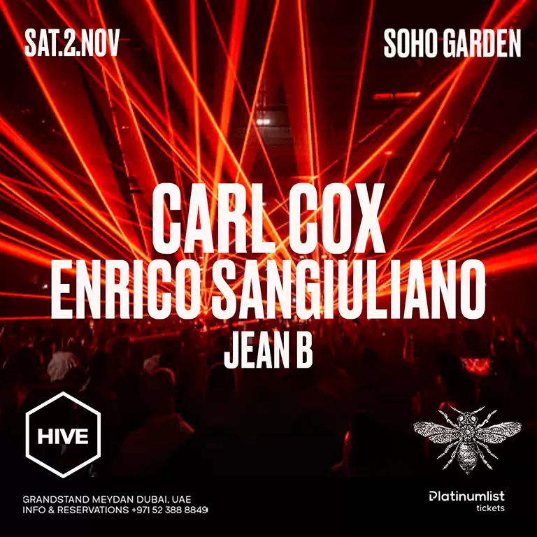 Carl Cox and Enrico Sangiuliano! at HIVE