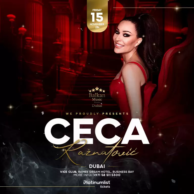 Ceca Raznatovic Live in Dubai