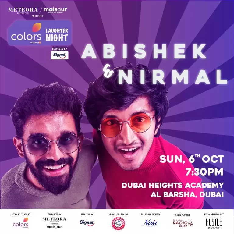 Colors Laughter Night ft. Abishek Kumar & Nirmal Pillai
