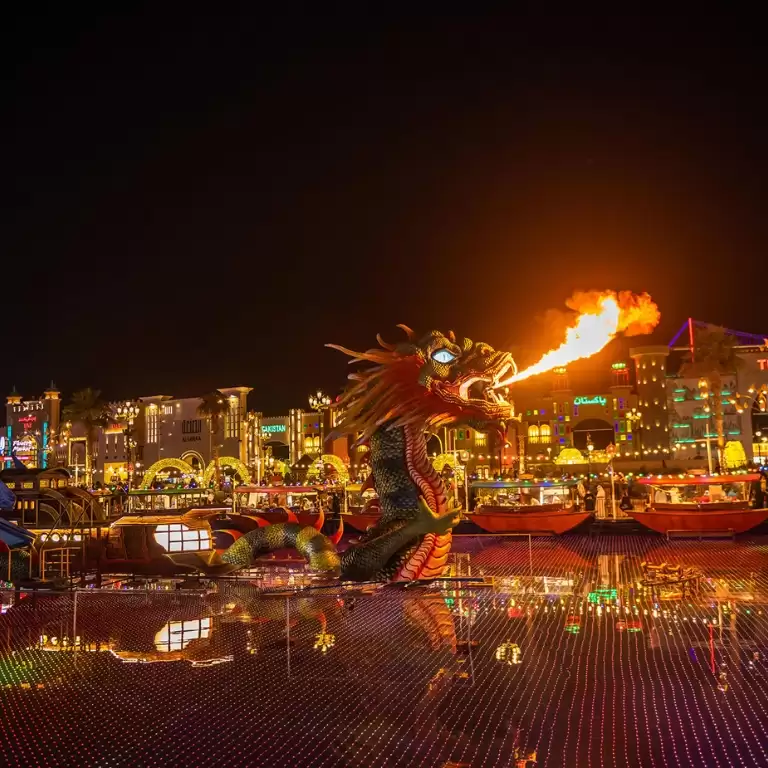 Combo: Global Village + Dubai Crocodile Park