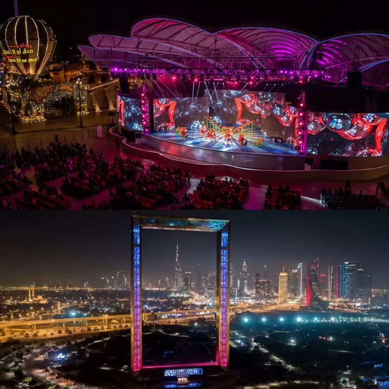 Combo: Global Village + Dubai Frame