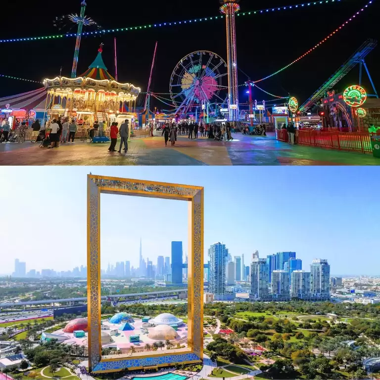 Combo: Global Village + Dubai Frame