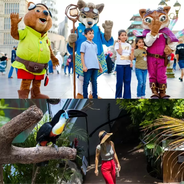 Combo: Global Village + The Green Planet Dubai