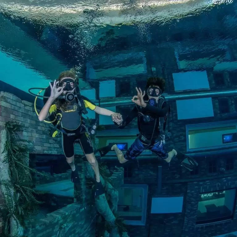 Deep Dive Dubai Scuba Diving Experience