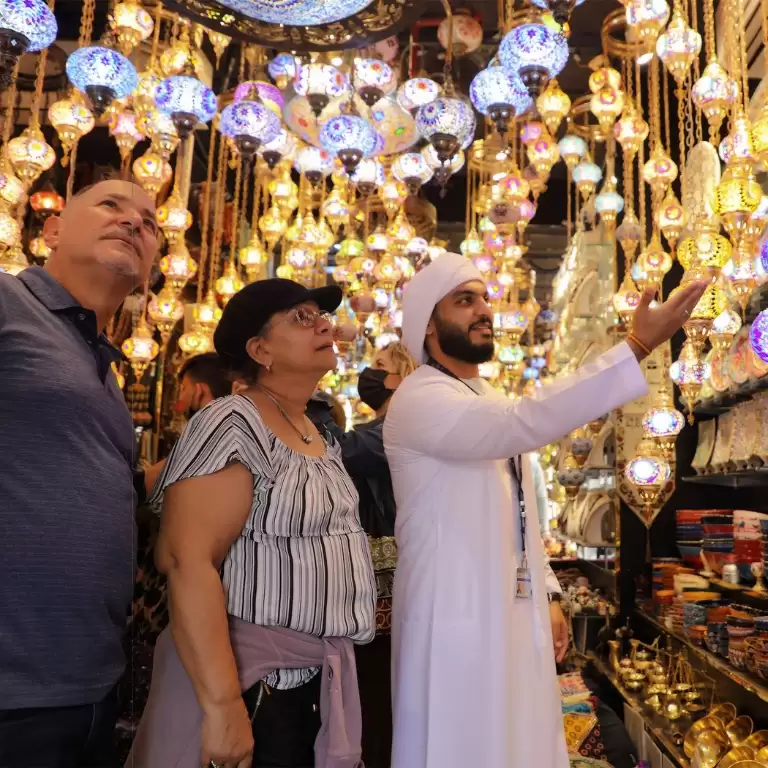 Dubai City Tour with Frame Ticket, Creek, Souks and Blue Mosque