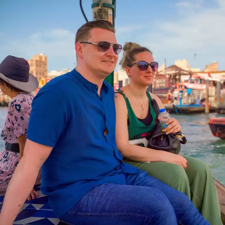 Dubai City Tour with Frame Ticket, Creek, Souks and Blue Mosque