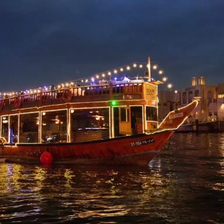 Dubai Creek Luxury Dinner Dhow Cruise