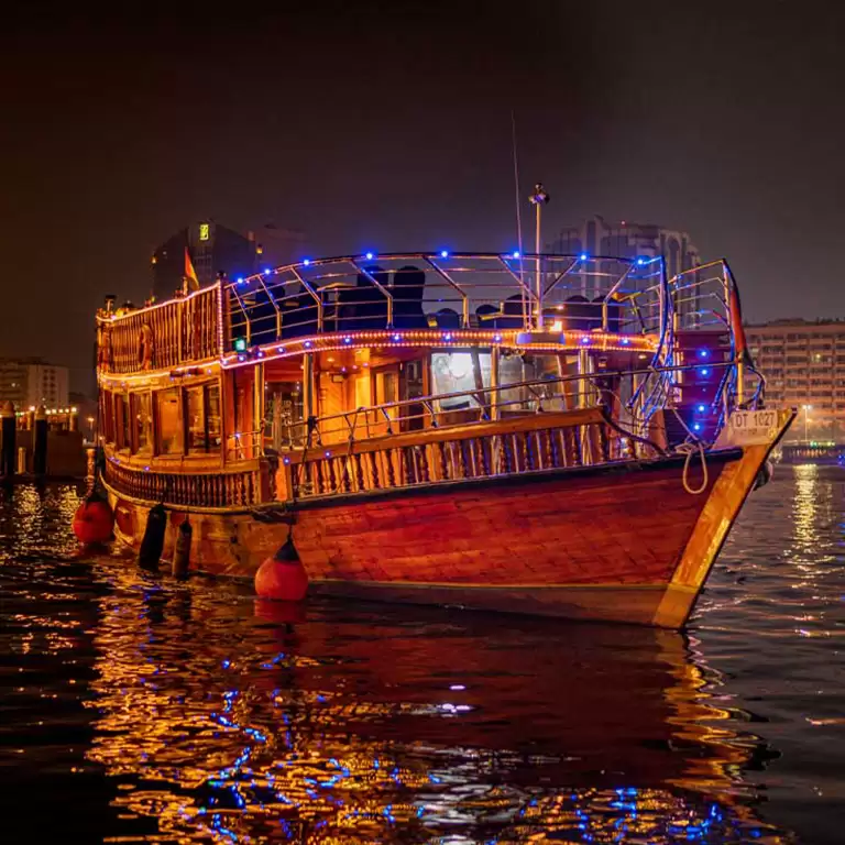 Dubai Creek Luxury Dinner Dhow Cruise