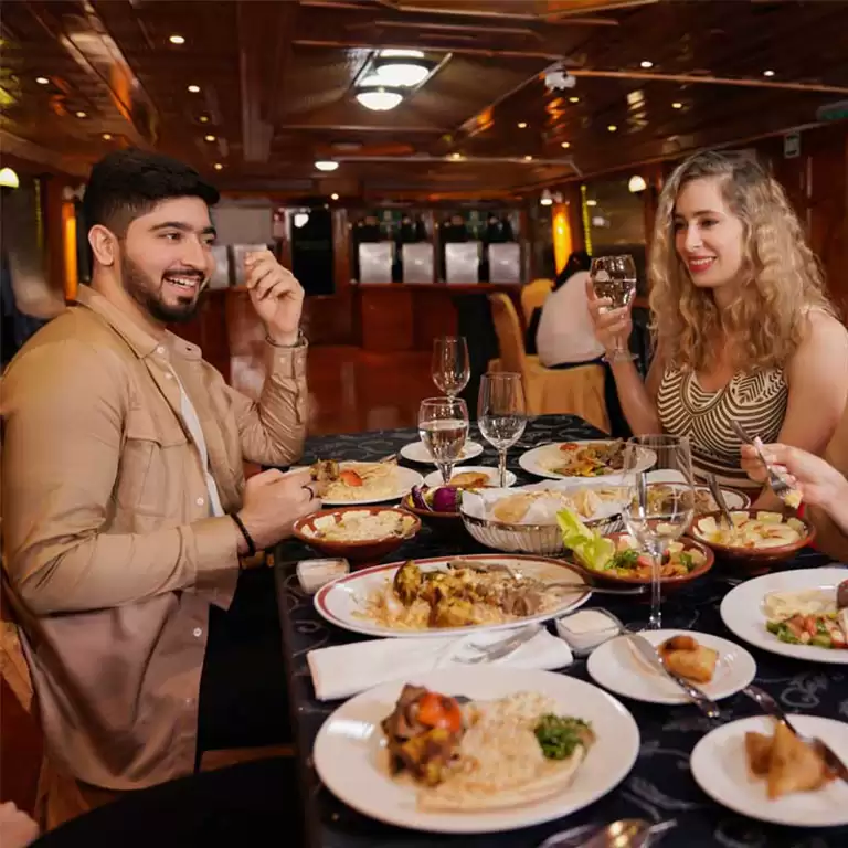 Dubai Creek Luxury Dinner Dhow Cruise