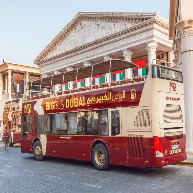Dubai Hop On Hop Off Tour by Big Bus Tours