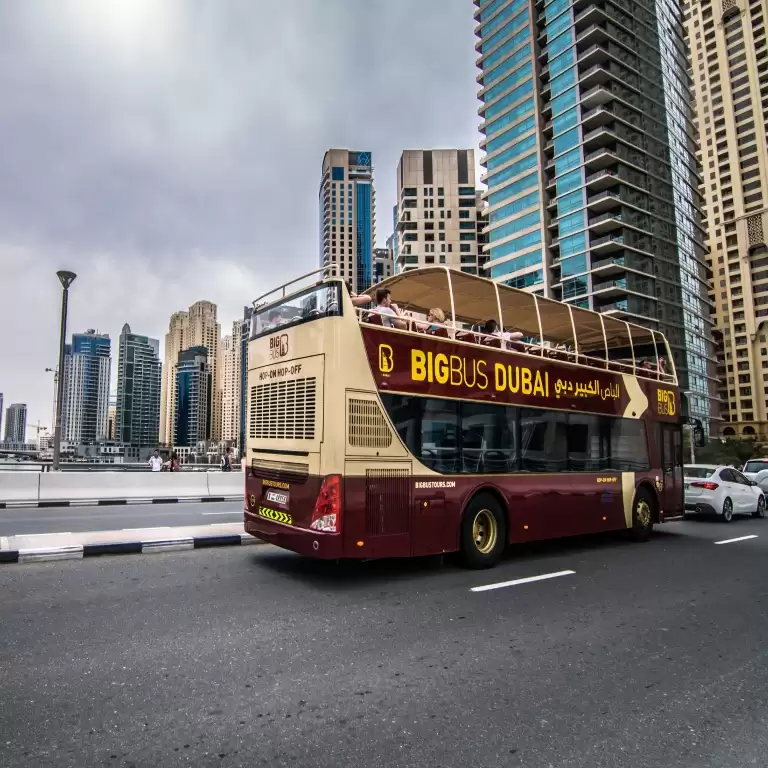 Dubai Hop On Hop Off Tour by Big Bus Tours