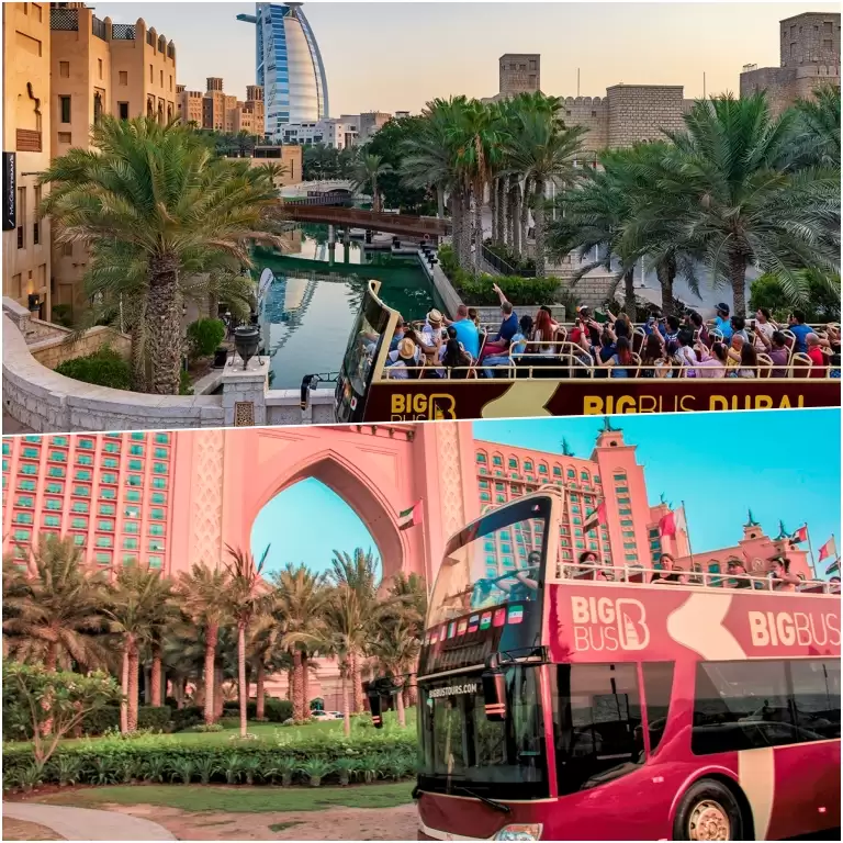 Dubai Hop On Hop Off Tour by Big Bus Tours