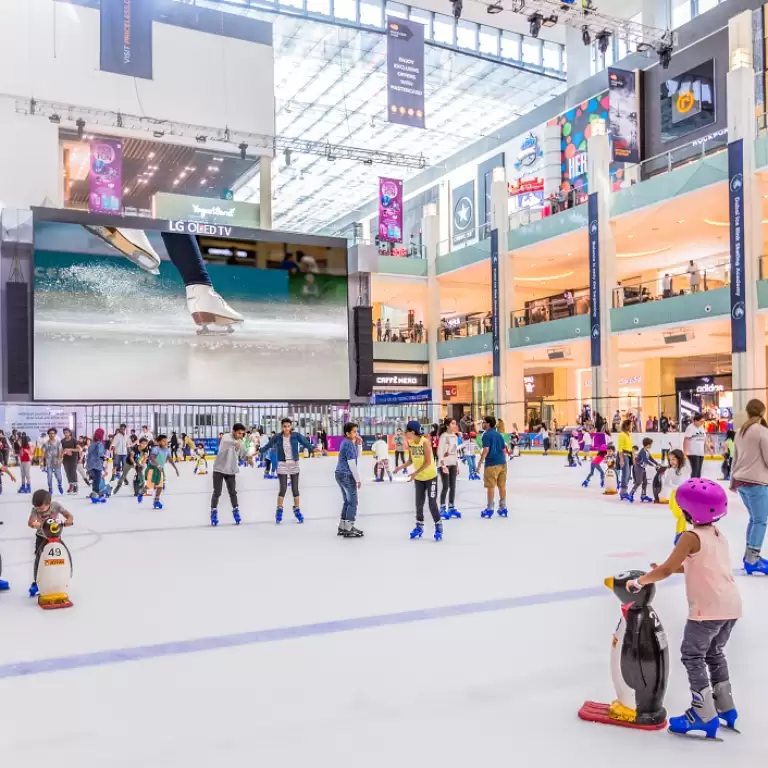 Dubai Ice Rink Disco Night Session