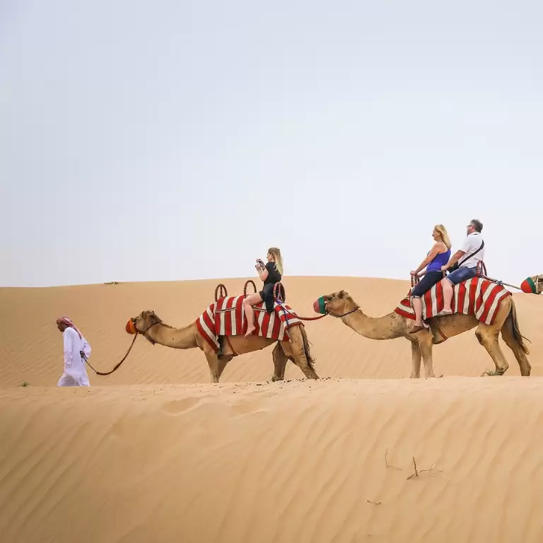 Dubai: Quad Bike Safari, Camel Ride and Refreshments