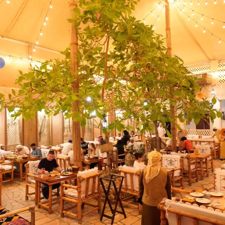 Emirati dining experience at Al Khayma restaurant