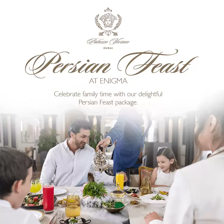 Family Feast at Enigma | Palazzo Versace Dubai