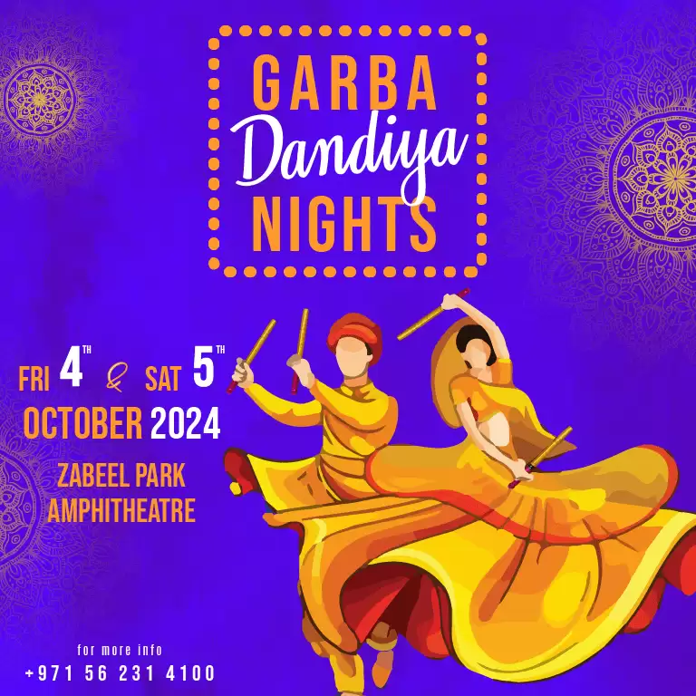 Garba Dandiya Nights 2024 in Dubai