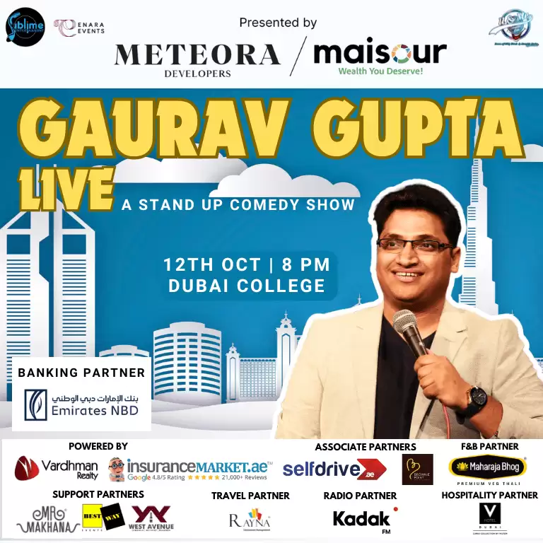 Gaurav Gupta Live in Dubai
