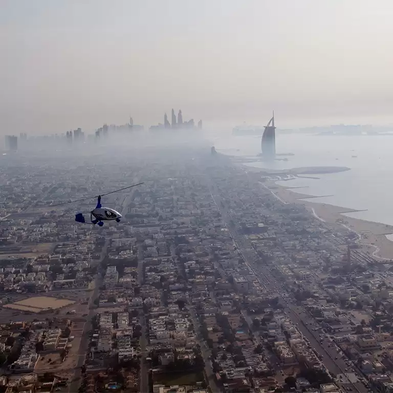 Gyrocopter Flight