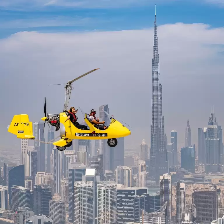 Gyrocopter Flight