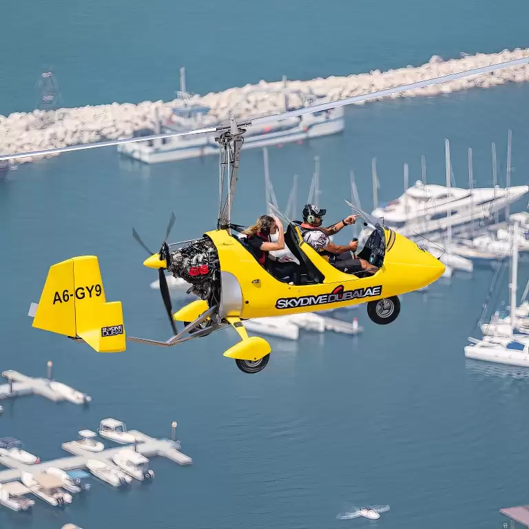 Gyrocopter Flight