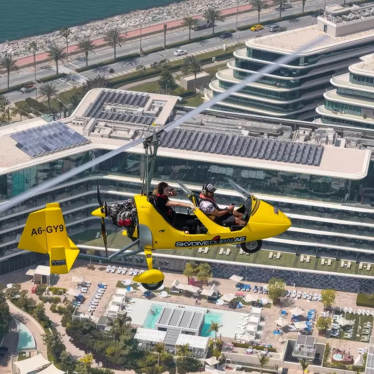 Gyrocopter Flight