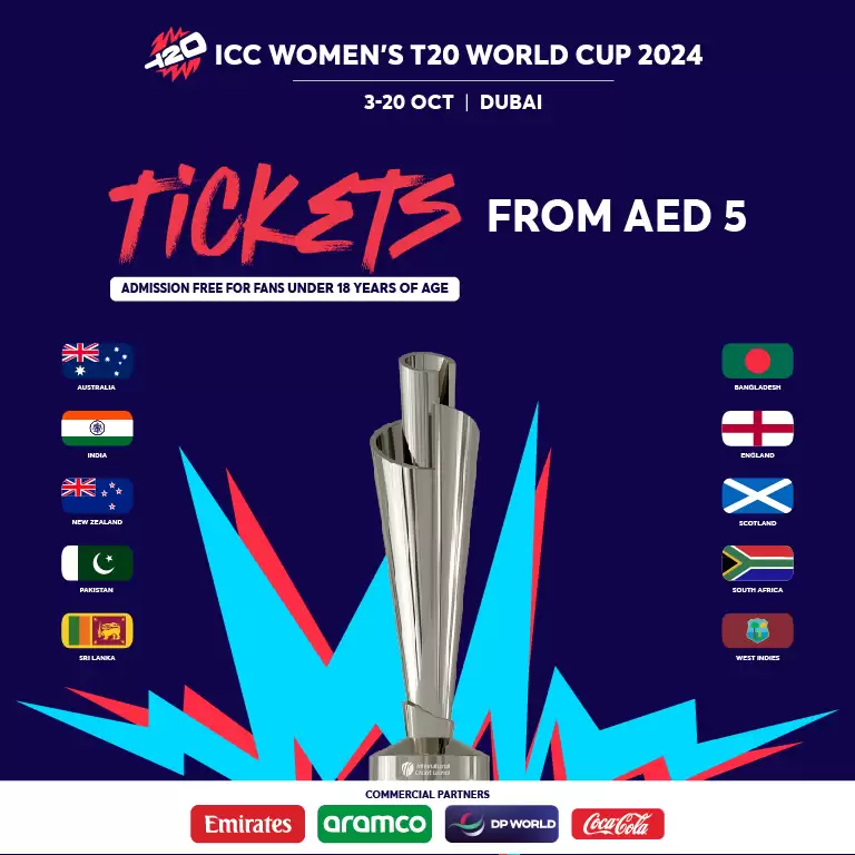 ICC WOMEN'S T20 WORLD CUP 2024 - Dubai International Stadium