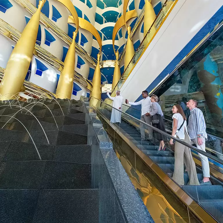 Inside Burj Al Arab Tour including Signature Beverage