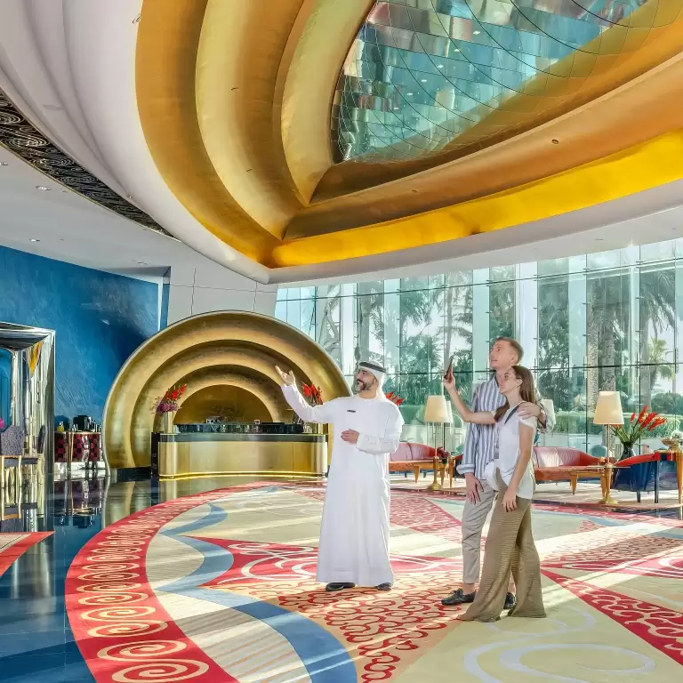 Inside Burj Al Arab Tour including Signature Beverage