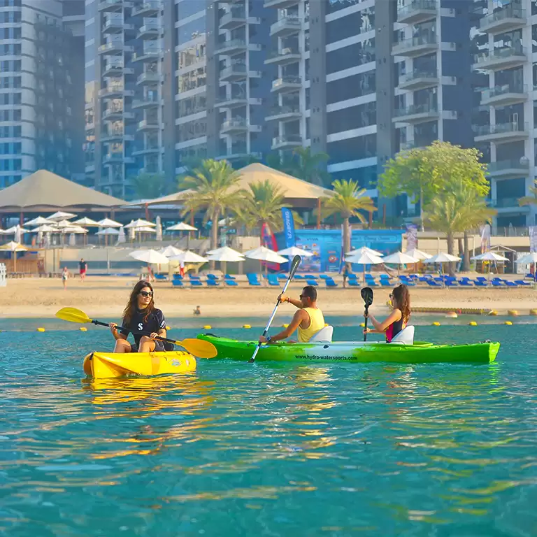 Kayak in Dubai The Palm