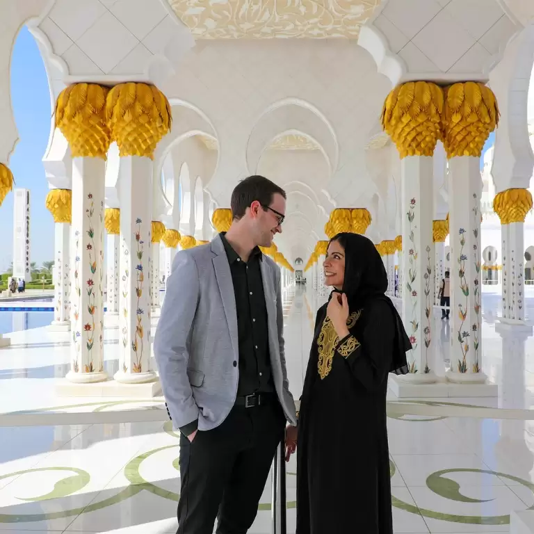 Louvre Museum Abu Dhabi and Grand Mosque Tour from Dubai