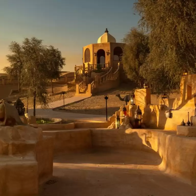Luxury Sahara Desert Fortress Dinner without Dune Bashing