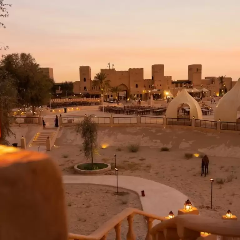 Luxury Sahara Desert Fortress Dinner without Dune Bashing
