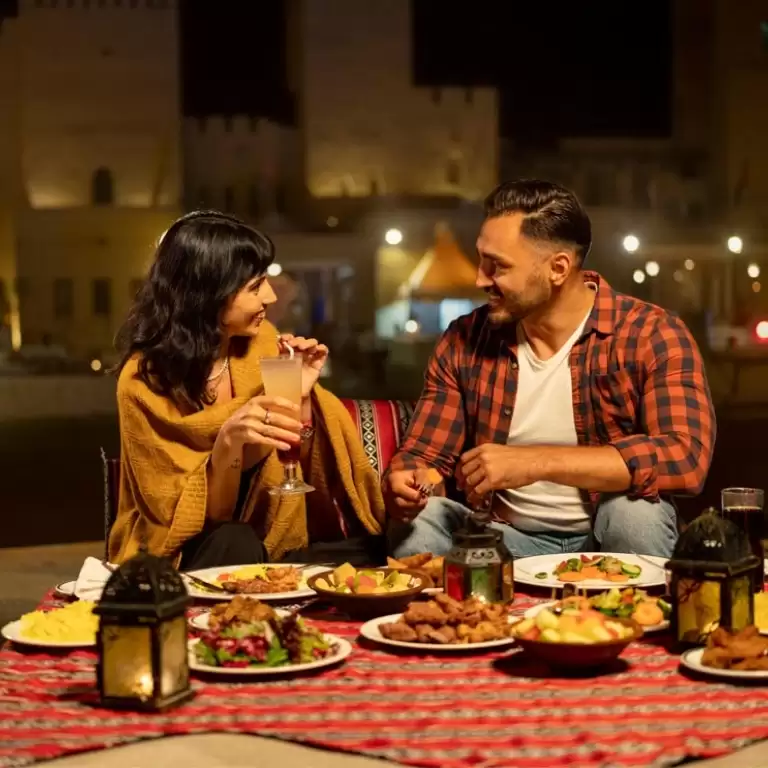 Luxury Sahara Desert Fortress Dinner without Dune Bashing
