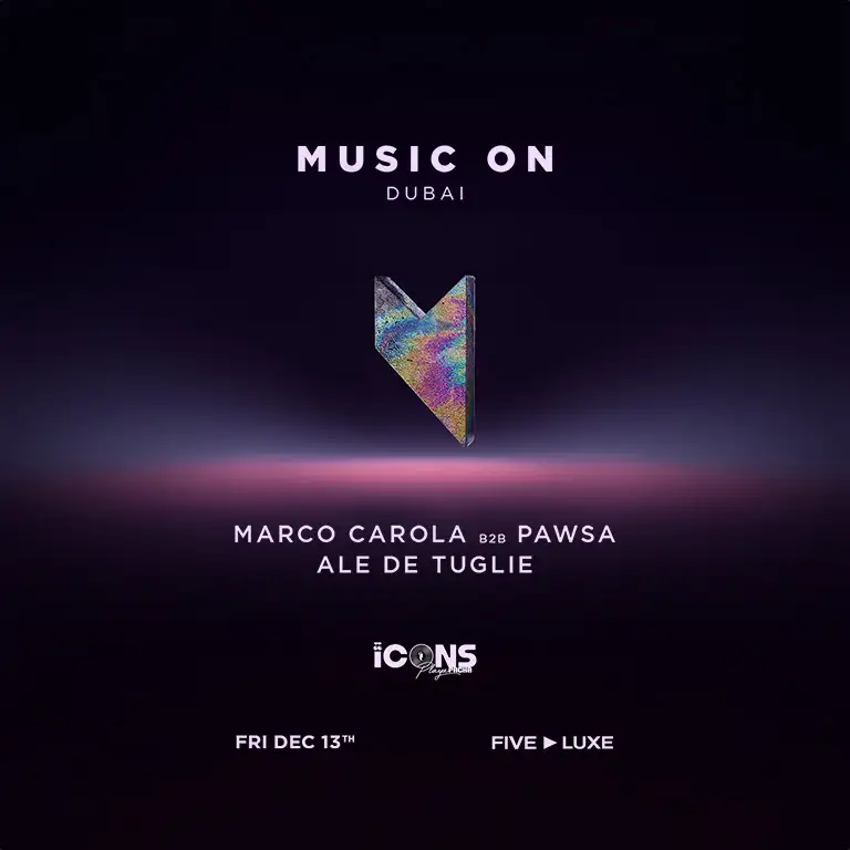 Marco Carola B2B Pawsa, Music ON x Playa Pacha Icons