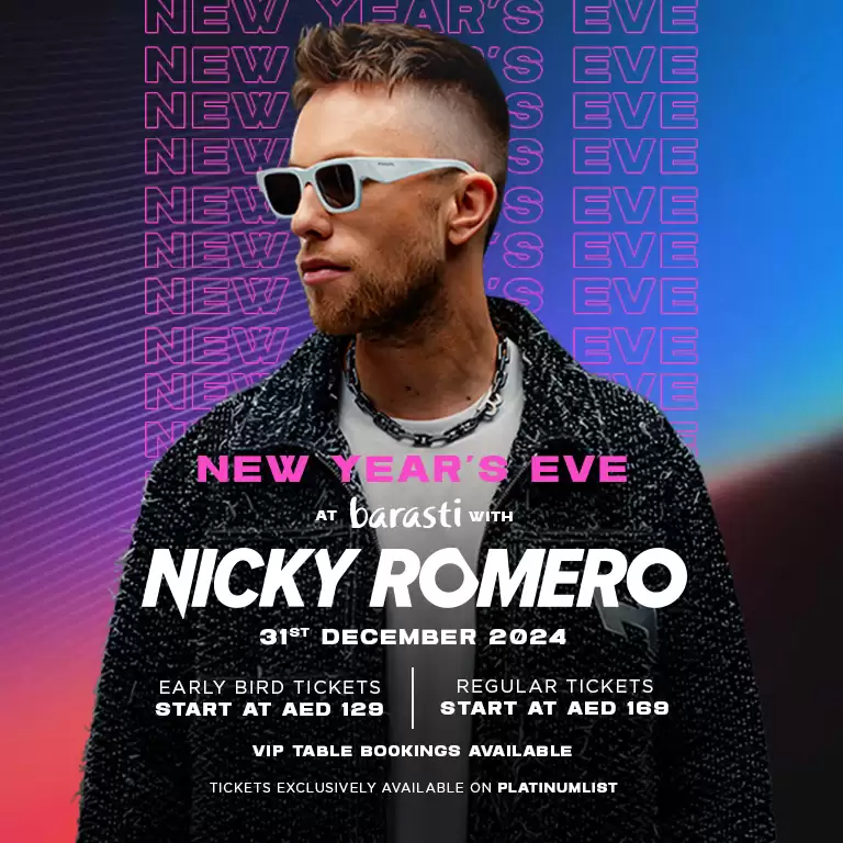 New Year's Eve at Barasti with Nicky Romero
