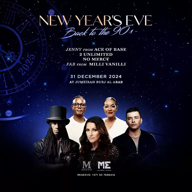 New Year's Eve Gala Dinner at Jumeirah Burj Al Arab in Dubai