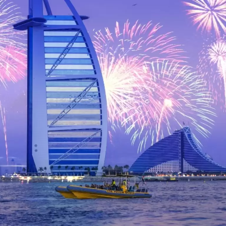 New Year's Eve Tour Special - Yellow Boats
