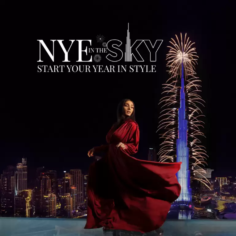 NYE 2025 with Dinner at Sky Views Observatory + Edge Walk Experience