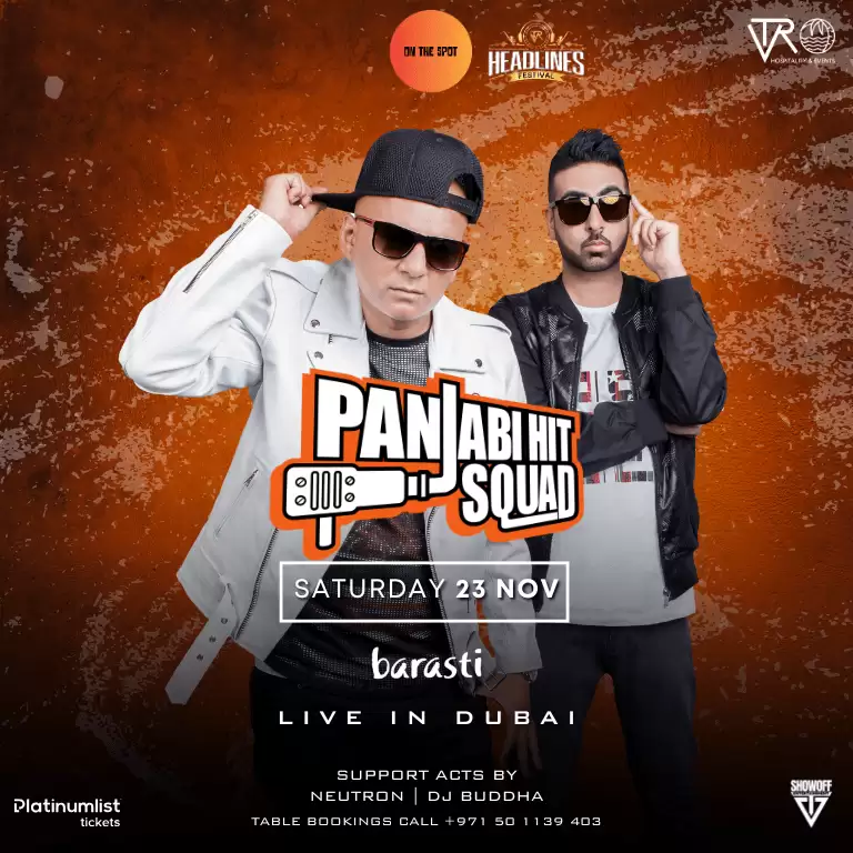 PANJABI HIT SQUAD at Barasti Beach in Dubai