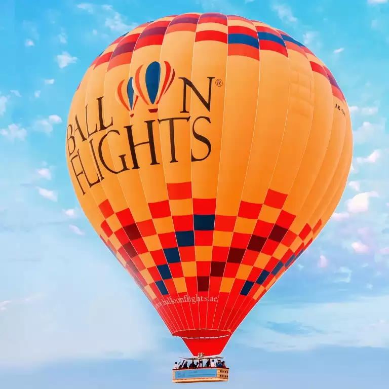 Premium Adventure Balloon Flight with camel ride and Breakfast