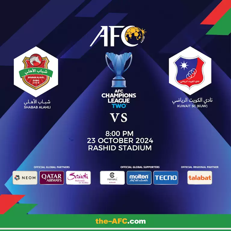 Shabab Al Ahli FC (UAE) vs Kuwait SC (KUW) - AFC