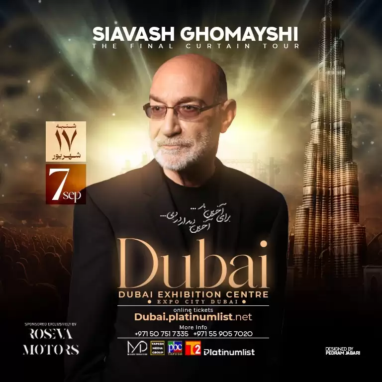 Siavash Ghomayshi Live in Dubai
