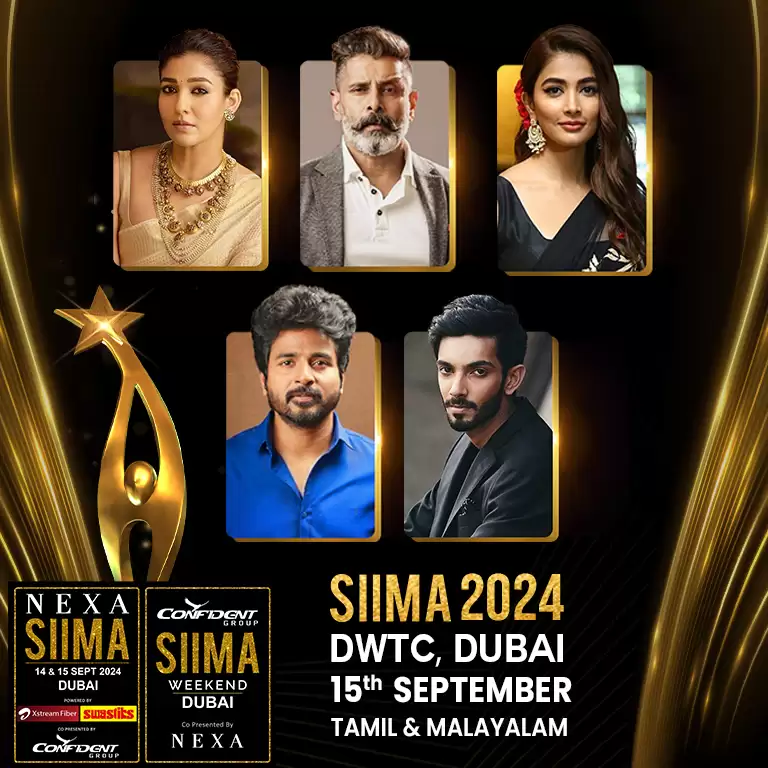SIIMA 2024 (South Indian International Movie Awards) (Malayalam and Tamil) in Dubai