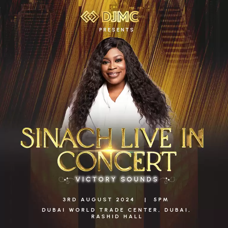 Sinach Live in Dubai World Trade Centre